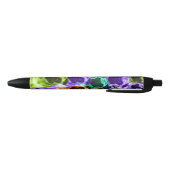 Colorful Pug Pattern Zwarte Inkt Pen (Bodem)
