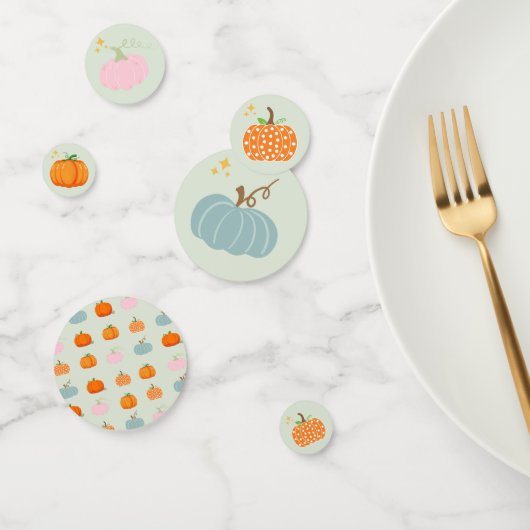 Colorful Pumpkins Confetti (Groep)