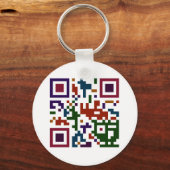 Colorful QP Code Sleutelhanger (Voorkant)