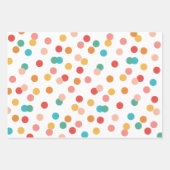 Colorful Rainbow Birthday Inpakpapier Vel (Voorkant)