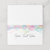 Colorful Rainbow Bubble (Buitenkant ongevouwen)