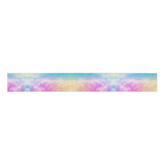 Colorful Rainbow Cloud Wedding Grosgrain Ribbon Lint