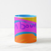 colorful rainbow mok (Midden)
