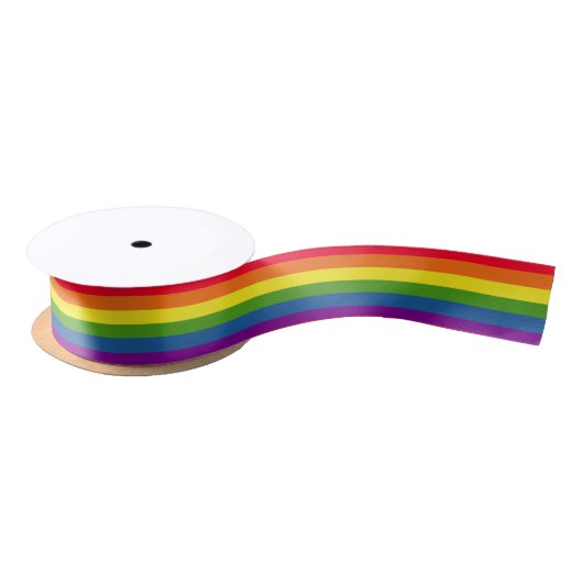 Colorful Rainbow Stripes Celebration Lint (Spoel)