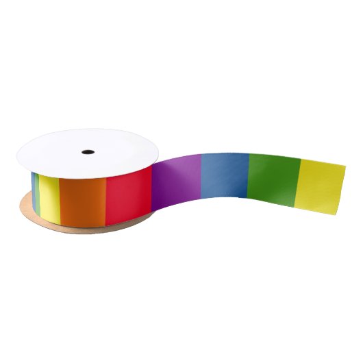 Colorful Rainbow Stripes Celebration Lint (Spoel)