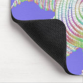 Colorful Rainbow Sun Muismat (Hoek)