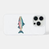Colorful Rainbow Trout Fishing Gift (Verso Horizontal)