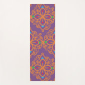 Colorful Rainbow Yoga mandala Pattern Yogamat (Voorkant)