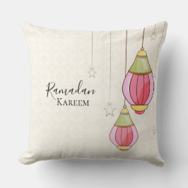 Colorful Ramadan Lantern Pillow Kussen