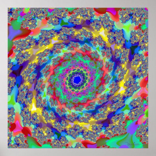 Colorful Recreation of Universe Poster (Voorkant)