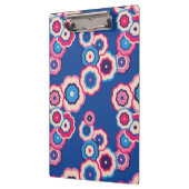 Colorful retro 60's floral klembord (Links)