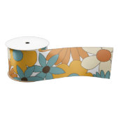 Colorful Retro Flower Pattern Lint (Spoel)
