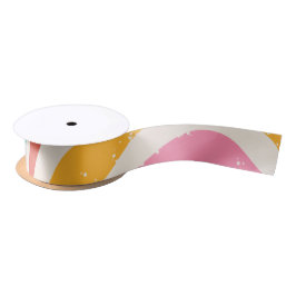 Colorful Retro Patterned Style Satin Ribbon Lint
