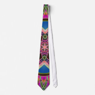 COLORFUL RETRO STYLE NECKTIE STROPDAS