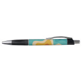 Colorful retro style swirl design pen (Bovenkant)