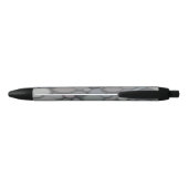 Colorful River Rock Pebbles Art Zwarte Inkt Pen (Achterkant)