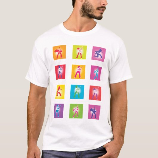 Colorful Rockers T-shirt (Voorkant)