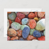 Colorful Rocks Briefkaart (Voorkant / Achterkant)