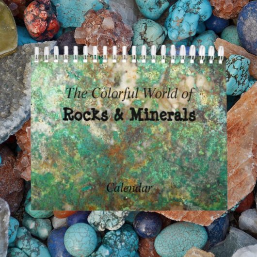 Colorful Rocks & Minerals Kalender