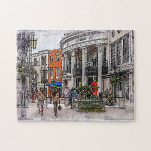 Colorful  Romance Travel Girly Legpuzzel