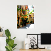 Colorful Rome Buildings Poster (Thuiskantoor)