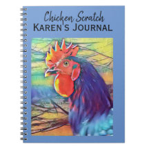 COLORFUL ROOSTER JOURNAL