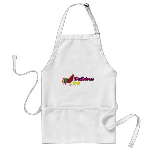Colorful Rooster Standaard Schort