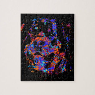 Colorful Rottweiler - Metzgerhund Legpuzzel