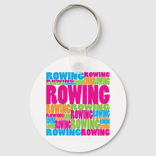 Colorful Rowing Sleutelhanger (Voorkant)