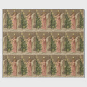 Colorful roze cadeaupapier voor kerstcadeautjes (Vlak)