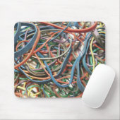 Colorful Rubberbands Mousepad Muismat (Met muis)