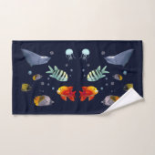 Colorful Saltwater Fish Bad Handdoek (Handdoek)