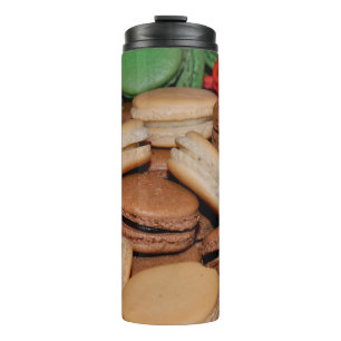 Colorful sandwich koekjes thermosbeker