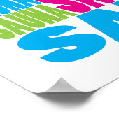 Colorful Sauna Poster (Hoek)