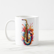 Colorful Saxophone