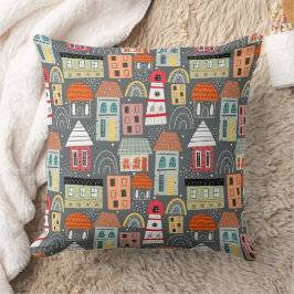 Colorful Scandinavian Pattern Home Kussen