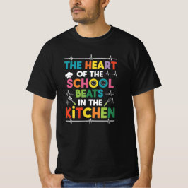 Colorful School Cook and Chef Design T-shirt