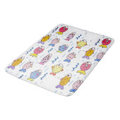 Colorful School of Fish Badmat (Gekanteld)