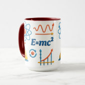 Colorful Science and Physics Ceramic Mug (Devant gauche)