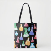 Colorful Science / Chemistry Pattern Draagtas (Voorkant)