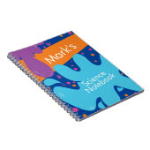 Colorful Science Lab Chemistry Slim Notitieboek (Rechterzijde)