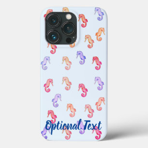 Colorful Seapaarden Patroon iPhone 13 Pro Hoesje
