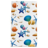 Colorful Seashells Beach Klein Cadeauzakje (Voorkant)