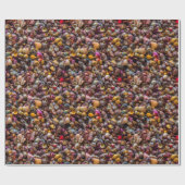 Colorful Seashells Photo Repo Pattern Cadeaupapier (Vlak)