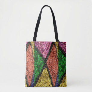 Colorful Sequins Bling Patroon Draagtas