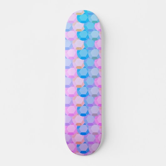 Colorful Sequins Skateboard (Voorkant)