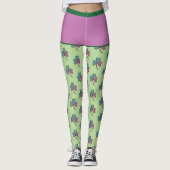 Colorful Shamrock Leggings (Voorkant)