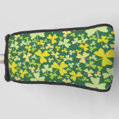 Colorful Shamrocks Golfheadcover (Voorkant)