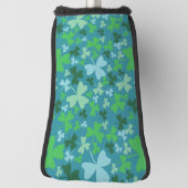 Colorful Shamrocks Golfheadcover (Draai 90)