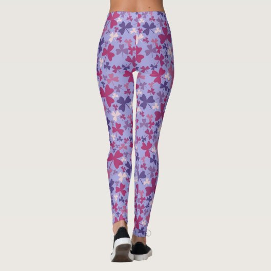 Colorful Shamrocks Leggings (Achterkant)